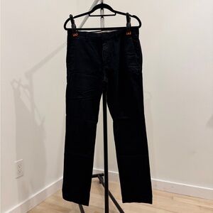 Men's Black Banana Republic Chino Pants